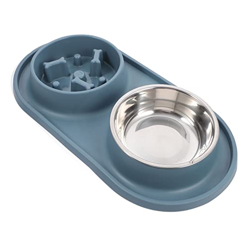 JOINPAYA Haustier Langsame Fütterungsschale Rutschfester Hundenapf mit Doppeltem Design für Kleine Katzen und Verhindert Ersticken Reinigen JOINPAYA Haustier Langsame Fütterungsschale Rutschfester Hundenapf mit Doppeltem Design für Kleine Katzen und Verhindert Ersticken Reinigen von JOINPAYA