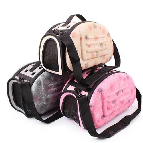 JOINPAYA Haustier Reisetasche Faltbare Tragetasche Für Atmungsaktives Mesh Design Leichte Handtasche Für Unterwegs Klein von JOINPAYA