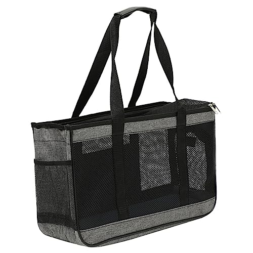 JOINPAYA Haustier Tragetasche für Katzen und Kleine Hunde Faltbare Atmungsaktive Transporttasche mit Fenster Oxford Design für Reisen und Outdoor Aktivitäten von JOINPAYA