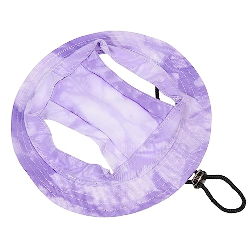 JOINPAYA Haustier-baseballmütze Sonne Hund Baseballhut Cool Haustier -baseballhüte Kopfschmuck Für Welpen Kappen Welpen-baseballmütze Hüte Für Hunde Tierhut Strand Violett Baumwolle von JOINPAYA