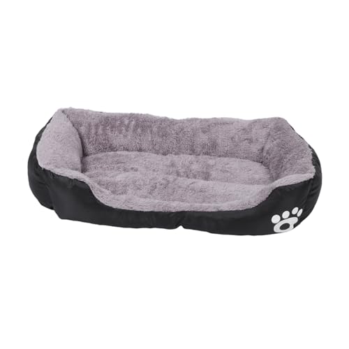 JOINPAYA Haustierhütte Hundebett Hundesofa Karierte Kaffeematte Welpenbett Rechteckiges Katzenbett Mittel Wowopet-Bett Hund Vor Kleines Rechteckiges Haustierbett Tuch Black JOINPAYA Haustierhütte Hundebett Hundesofa Karierte Kaffeematte Welpenbett Rechteckiges Katzenbett Mittel Wowopet-Bett Hund Vor Kleines Rechteckiges Haustierbett Tuch Black von JOINPAYA