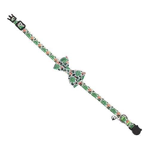 JOINPAYA Bowknot Design Katzenhalsband Für Haustiere Dekoratives Verstellbares Für Mit Niedlichem Fliegen-Design Grün Für Und Besondere Anlässe JOINPAYA Bowknot Design Katzenhalsband Für Haustiere Dekoratives Verstellbares Für Mit Niedlichem Fliegen-Design Grün Für Und Besondere Anlässe von JOINPAYA