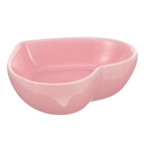 JOINPAYA Herzförmiger Keramiknapf für Zwerghamster Kompakte Futter und Wasserschüssel für Rutschfestes Design für Kleintiere Pflegeleicht JOINPAYA Herzförmiger Keramiknapf für Zwerghamster Kompakte Futter und Wasserschüssel für Rutschfestes Design für Kleintiere Pflegeleicht von JOINPAYA