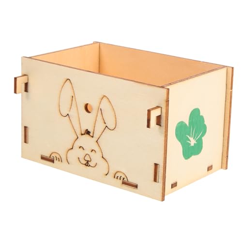 JOINPAYA Heu Futterstation aus Holz Verschleißfester Heuhalter für Hasen und Kleintiere zu Reinigen Design für Hamster und Meerschweinchen Praktische JOINPAYA Heu Futterstation aus Holz Verschleißfester Heuhalter für Hasen und Kleintiere zu Reinigen Design für Hamster und Meerschweinchen Praktische von JOINPAYA