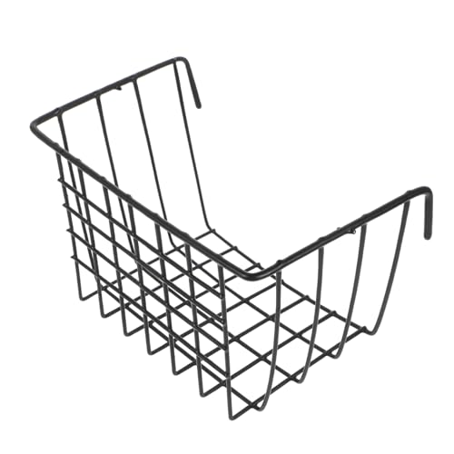 JOINPAYA Heufütterung Heu Hase Kaninchen Heu Stroh Für Kaninchen Heu Füttern Haustier Käfig Heufutter Meerschweinchen Kaninchen -heu -Feeder Futterspender Korb Eisen Black von JOINPAYA