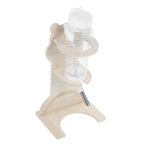 JOINPAYA Hölzerner Hamster Wasserflaschenständer Stabiler Tierfutterhalter für Kleintiere Kompatibel mit Verschiedenen Wasserflaschen Design für Hamster und Frettchen JOINPAYA Hölzerner Hamster Wasserflaschenständer Stabiler Tierfutterhalter für Kleintiere Kompatibel mit Verschiedenen Wasserflaschen Design für Hamster und Frettchen von JOINPAYA