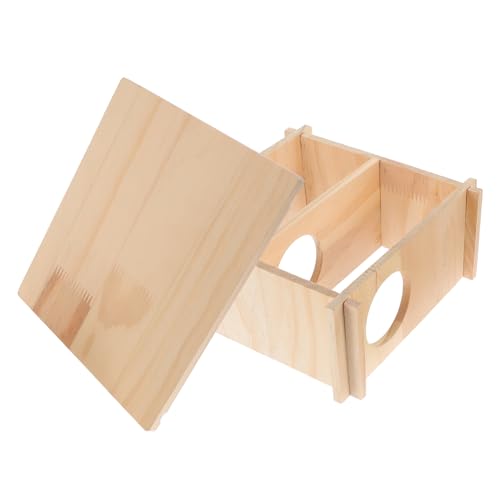 JOINPAYA Holz Hamster Haus Quadratisches Spielzeug Meerschweinchen Zubehör Labyrinth Versteck Ausruhen Schlafen Spielen JOINPAYA Holz Hamster Haus Quadratisches Spielzeug Meerschweinchen Zubehör Labyrinth Versteck Ausruhen Schlafen Spielen von JOINPAYA