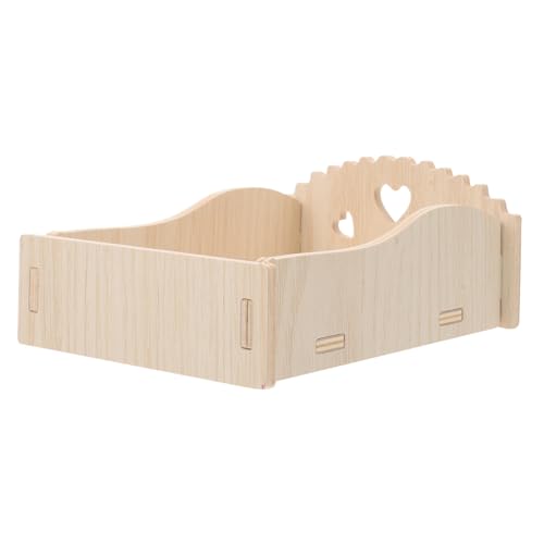JOINPAYA Holzbett für Hamster und Langlebig Einfach zu Montieren Geeignet für Kleintiere als Schlaf und Spielplatz für Meerschweinchen und Hamster JOINPAYA Holzbett für Hamster und Langlebig Einfach zu Montieren Geeignet für Kleintiere als Schlaf und Spielplatz für Meerschweinchen und Hamster von JOINPAYA