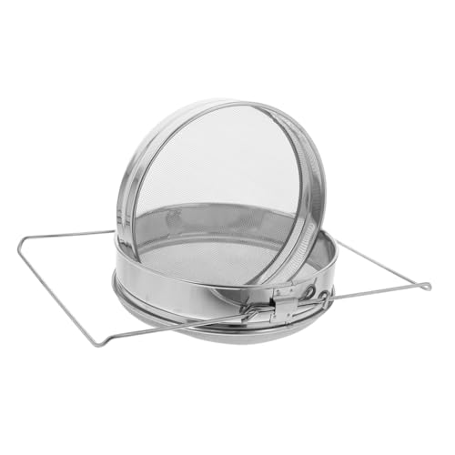 JOINPAYA Honigfilter Edelstahl -Colander -Sieb Werkzeug für Imkereiausrüstung Imkerei-Honigsieb Imkereibedarf Imkereiausrüstung aus Metall Sichter Rostfreier Stahl Silver JOINPAYA Honigfilter Edelstahl -Colander -Sieb Werkzeug für Imkereiausrüstung Imkerei-Honigsieb Imkereibedarf Imkereiausrüstung aus Metall Sichter Rostfreier Stahl Silver von JOINPAYA