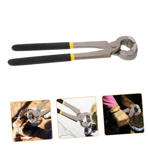JOINPAYA Hufpflegezange Cutter Nagelzange für Pferde Hufscheren Hufschmied Werkzeug Hufschmied liefert Hufpfleger für Pferde Rinder-Pferde-Fußschere Hufwerkzeug Metall Black JOINPAYA Hufpflegezange Cutter Nagelzange für Pferde Hufscheren Hufschmied Werkzeug Hufschmied liefert Hufpfleger für Pferde Rinder-Pferde-Fußschere Hufwerkzeug Metall Black von JOINPAYA