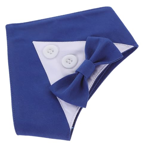 JOINPAYA Hundehochzeit Halstuch mit Schleifenmotiv Hundehalsband für Partys und Besondere Anlässe Langlebig und Bequem für Geburtstagsfeiern und Hochzeiten Xs Blau JOINPAYA Hundehochzeit Halstuch mit Schleifenmotiv Hundehalsband für Partys und Besondere Anlässe Langlebig und Bequem für Geburtstagsfeiern und Hochzeiten Xs Blau von JOINPAYA