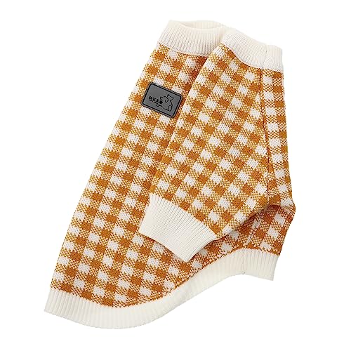 JOINPAYA Hundepullover Aus Hochwertigem Material Modischer Und Warmer Welpenmantel Für Drinnen Und Draußen Für Hunderassen Und Tragbar JOINPAYA Hundepullover Aus Hochwertigem Material Modischer Und Warmer Welpenmantel Für Drinnen Und Draußen Für Hunderassen Und Tragbar von JOINPAYA