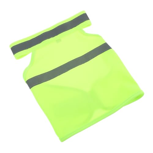 JOINPAYA Hundesichere Reflektierende Sicherheitsweste für Haustiere Atmungsaktive Hundekleidung Fluoreszierendem Gelb S für Sicheres Laufen Wandern Tag und Nacht von JOINPAYA