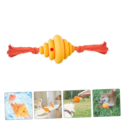 JOINPAYA Hundespielzeug Ball Slow Feeder mit Honigwaben Design Langlebiger Kauspielzeug für Kleine Hunde Interaktiver Leckerli Spender zur Beschäftigung und Langsamen Fütterung Gelb JOINPAYA Hundespielzeug Ball Slow Feeder mit Honigwaben Design Langlebiger Kauspielzeug für Kleine Hunde Interaktiver Leckerli Spender zur Beschäftigung und Langsamen Fütterung Gelb von JOINPAYA