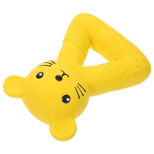 JOINPAYA Interaktives Hundespielzeug aus Sicherem Latex Quietschendes Cartoon Hundespielzeug und Robust Fördert Zahnpflege und Beschäftigung für Welpen und Kleine Hunde Gelb JOINPAYA Interaktives Hundespielzeug aus Sicherem Latex Quietschendes Cartoon Hundespielzeug und Robust Fördert Zahnpflege und Beschäftigung für Welpen und Kleine Hunde Gelb von JOINPAYA