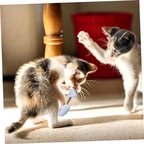 JOINPAYA Interaktives Katzenspielzeug Silvervine Rod aus Plüsch Multifunktional als Kauspielzeug und Teaser für Wohnungskatzen Fördert Gesundheit Stressabbau und Spielerische Bindung JOINPAYA Interaktives Katzenspielzeug Silvervine Rod aus Plüsch Multifunktional als Kauspielzeug und Teaser für Wohnungskatzen Fördert Gesundheit Stressabbau und Spielerische Bindung von JOINPAYA