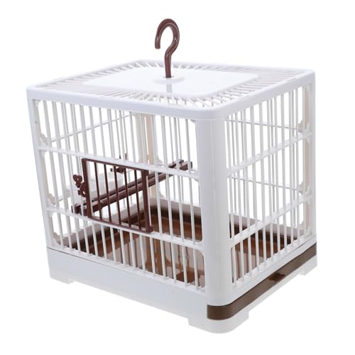 JOINPAYA Käfigvogel Finkenkäfig Papageien-Reisekäfig Wellensittichkäfig Reisekäfig für Sittiche Vogelträger Vogelkäfig für unterwegs Reisekäfig für kleine Vögel Abs Coffee JOINPAYA Käfigvogel Finkenkäfig Papageien-Reisekäfig Wellensittichkäfig Reisekäfig für Sittiche Vogelträger Vogelkäfig für unterwegs Reisekäfig für kleine Vögel Abs Coffee von JOINPAYA