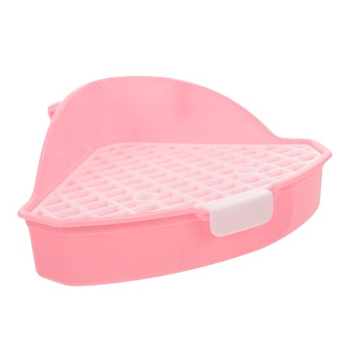 JOINPAYA Kaninchen Toilette aus Langlebigem Eckiges Haustier Wc mit Hoher Kapazität Auslaufsicher und Waschbar Geeignet für Kaninchen Meerschweinchen Hamster und Kleine Nager Praktisches von JOINPAYA