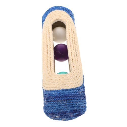 JOINPAYA Katzen Kratzbrett aus Robustem Sisal mit Integrierten Spielbällen Langlebig und Pflegeleicht Interaktives Katzenspielzeug für Indoor Katzen und Kätzchen Fördert Zufällige Farbe JOINPAYA Katzen Kratzbrett aus Robustem Sisal mit Integrierten Spielbällen Langlebig und Pflegeleicht Interaktives Katzenspielzeug für Indoor Katzen und Kätzchen Fördert Zufällige Farbe von JOINPAYA