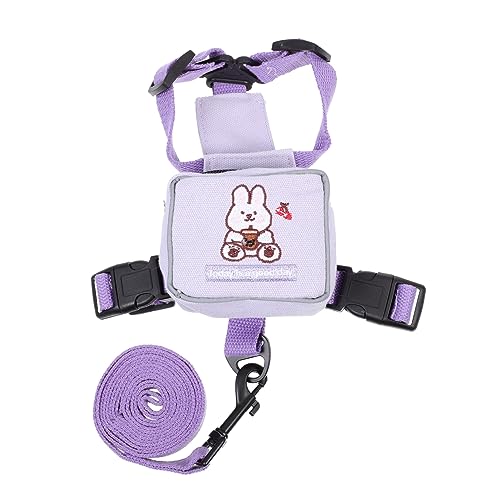 JOINPAYA Katzen und Hunderucksackgeschirr mit Leine Verstellbares Atmungsaktives Geschirr für Kleine Haustiere für Outdoor Aktivitäten und Sicheres Training Geeignet für Katzen und Kleine JOINPAYA Katzen und Hunderucksackgeschirr mit Leine Verstellbares Atmungsaktives Geschirr für Kleine Haustiere für Outdoor Aktivitäten und Sicheres Training Geeignet für Katzen und Kleine von JOINPAYA
