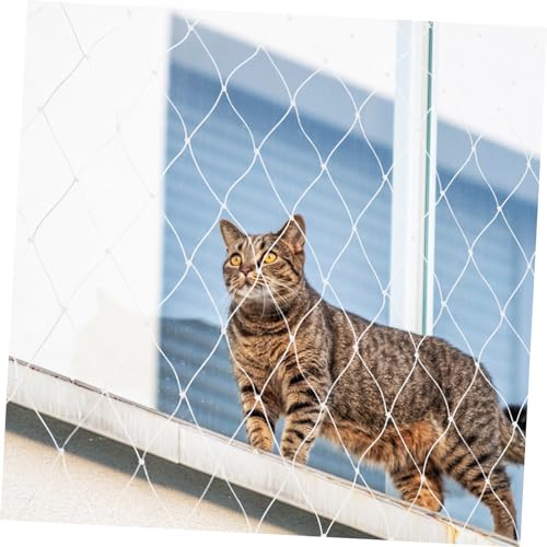 JOINPAYA Katzenbalkonnetz aus Strapazierfähigem Nylon mit Kratzfestem Flexiblem Schutznetz für Balkon Fenster und Treppe Vielseitig Zuschneidbar als Katzen und Haustierschutzbarriere JOINPAYA Katzenbalkonnetz aus Strapazierfähigem Nylon mit Kratzfestem Flexiblem Schutznetz für Balkon Fenster und Treppe Vielseitig Zuschneidbar als Katzen und Haustierschutzbarriere von JOINPAYA