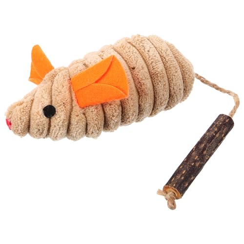 JOINPAYA Katzenminze für Katzen Interaktives Mäuse aus Baumwolle für Drinnen Kratzen und Kauen Beige JOINPAYA Katzenminze für Katzen Interaktives Mäuse aus Baumwolle für Drinnen Kratzen und Kauen Beige von JOINPAYA