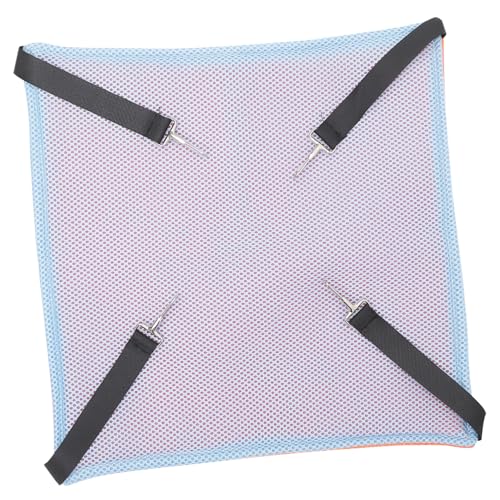 JOINPAYA Katzennetz Hängematte Orange Blau Atmungsaktives Katzenhängemodell aus Hautfreundlichem Material Langlebiges Käfig Hängemodul für Sicheren und Komfortablen Schlafplatz Kleiner JOINPAYA Katzennetz Hängematte Orange Blau Atmungsaktives Katzenhängemodell aus Hautfreundlichem Material Langlebiges Käfig Hängemodul für Sicheren und Komfortablen Schlafplatz Kleiner von JOINPAYA