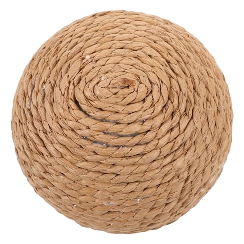 JOINPAYA Katzenspielzeug Kratzball aus Natürlichem Sisal Großer Interaktiver Spielball mit Geräuscheffekt für Katzen und Kätzchen Fördert Krallenpflege Beschäftigung und Bewegung im JOINPAYA Katzenspielzeug Kratzball aus Natürlichem Sisal Großer Interaktiver Spielball mit Geräuscheffekt für Katzen und Kätzchen Fördert Krallenpflege Beschäftigung und Bewegung im von JOINPAYA