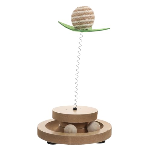 JOINPAYA Katzenspielzeug Sisal Ball Katzenpflege Katzenfreundliche Spielsachen Katzen selbstständig Frühlingsspielzeug neckende Spielzeuge für Katzen von JOINPAYA