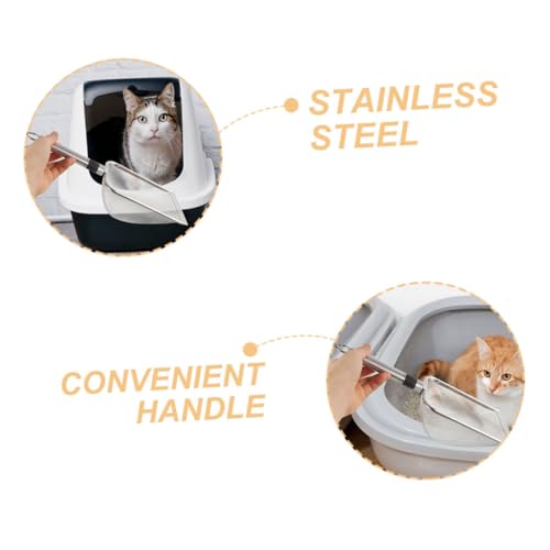 JOINPAYA Katzenstreu Schaufel mit Feinem Maschennetz Robuste Langlebige Katzentoiletten Schippe Kompakt Leicht Einfach zu Reinigen für Katzenklo und Katzentoilette JOINPAYA Katzenstreu Schaufel mit Feinem Maschennetz Robuste Langlebige Katzentoiletten Schippe Kompakt Leicht Einfach zu Reinigen für Katzenklo und Katzentoilette von JOINPAYA
