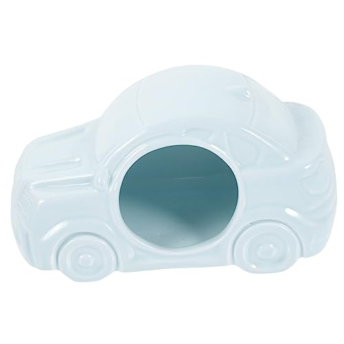 JOINPAYA Keramik Hamster Haus Auto Form Kühles Versteck Schlaf Nest Für Kleine Haustiere Hamsterhideout von JOINPAYA