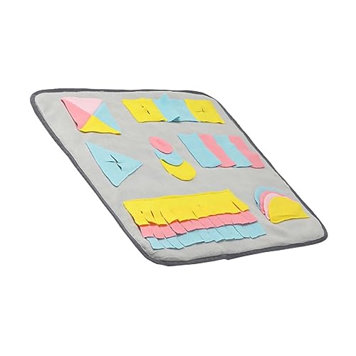 JOINPAYA Futtermatte Für Hunde Welpen Langsam Fütterung Matte Haustier Spielzeug Schnüffelspielzeug Mit Verstecken Kissen Für Hamster Futter Suche von JOINPAYA