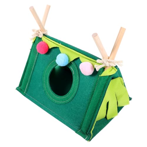 JOINPAYA Kleines Hamster Nest Mäuse Bett waschbar Kaninchen Versteck nagerhaus kleintierhaus Schlafplatz für Hamster Hamsternest Schlafhaus für kleine Haustiere Hamster Winterhaus gefühlt von JOINPAYA