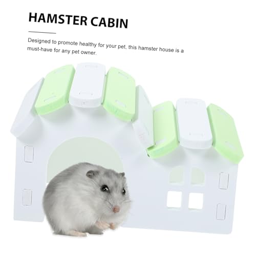 JOINPAYA Kleines Hamsterhaus aus Natürlichem Holz Sicherer Schlafplatz und Versteck für Hamster Meerschweinchen und Chinchillas Gemütliches Nest für Ruhe und Spiel Langlebiges Nagetier JOINPAYA Kleines Hamsterhaus aus Natürlichem Holz Sicherer Schlafplatz und Versteck für Hamster Meerschweinchen und Chinchillas Gemütliches Nest für Ruhe und Spiel Langlebiges Nagetier von JOINPAYA