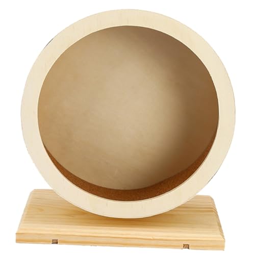 JOINPAYA Kleines Haustier Laufrad aus Holz Geräuschloses Hamsterrad für Andere Kleintiere für Spielzeiten und Unterhaltungsbedarf Mittelgroß JOINPAYA Kleines Haustier Laufrad aus Holz Geräuschloses Hamsterrad für Andere Kleintiere für Spielzeiten und Unterhaltungsbedarf Mittelgroß von JOINPAYA