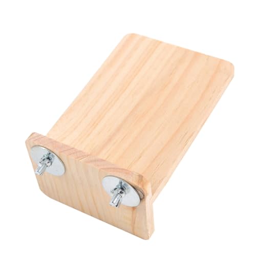 JOINPAYA Kleines Haustierspielzeug Holzplattform für Hamster Chinchillas und Einstellbare Kletterplattform für Sicheres im Käfig Sicheres Natürliches Material JOINPAYA Kleines Haustierspielzeug Holzplattform für Hamster Chinchillas und Einstellbare Kletterplattform für Sicheres im Käfig Sicheres Natürliches Material von JOINPAYA