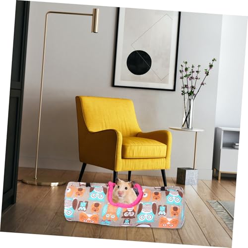 JOINPAYA Kleintier Hängender Tunnel aus Dickem Baumwollstoff mit Haken für Hamster Eichhörnchen Meerschweinchen und Kleine Nagetiere als Kuscheliges Schlafnest JOINPAYA Kleintier Hängender Tunnel aus Dickem Baumwollstoff mit Haken für Hamster Eichhörnchen Meerschweinchen und Kleine Nagetiere als Kuscheliges Schlafnest von JOINPAYA