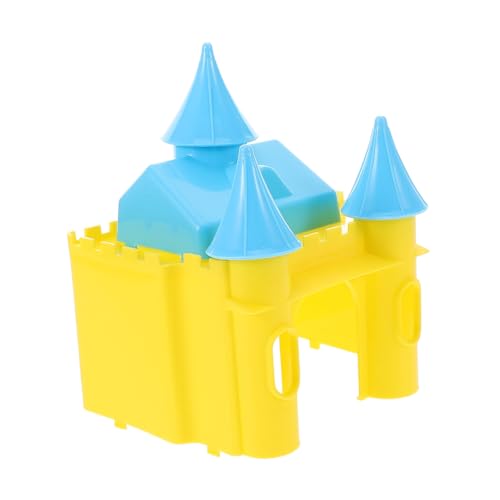 JOINPAYA Kleintier Schlafhaus aus Sicherem Kunststoff Kleines Hamster Versteck mit Halbgeschlossenem Design Komfortables Nest für Hamster Mäuse und Kleine Haustiere Zufällige Farbe von JOINPAYA