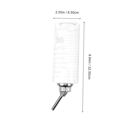 JOINPAYA Kleintier Trinkflasche mit Rollender Stahlkugel Auslaufsicher und Druckbeständig Einfach zu Reinigen Montieren für Hamster Kaninchen Meerschweinchen und Andere Kleine Haustiere JOINPAYA Kleintier Trinkflasche mit Rollender Stahlkugel Auslaufsicher und Druckbeständig Einfach zu Reinigen Montieren für Hamster Kaninchen Meerschweinchen und Andere Kleine Haustiere von JOINPAYA