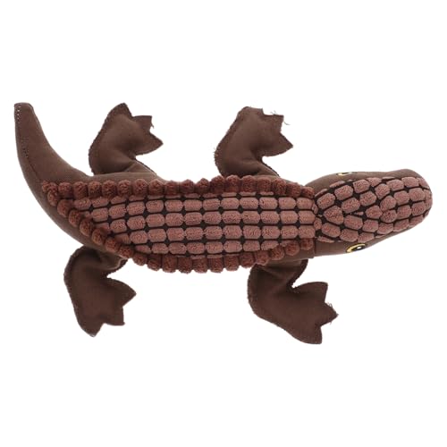 JOINPAYA Klingendes Krokodilspielzeug kauen Hunde Kuscheltiere Kauspielzeug Hundespielzeug Stofftier -Alligator für Tier Plüsch Coffee JOINPAYA Klingendes Krokodilspielzeug kauen Hunde Kuscheltiere Kauspielzeug Hundespielzeug Stofftier -Alligator für Tier Plüsch Coffee von JOINPAYA