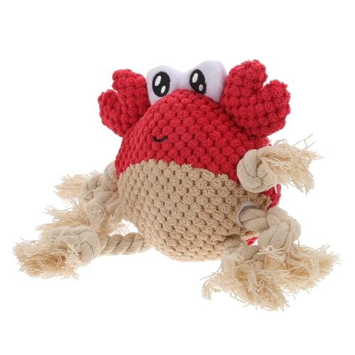 JOINPAYA Kauspielzeug Für Hunde Plüsch-krabbe Mit Geräuschfunktion Langlebig Und Fördert Gesunde Kaugewohnheiten Und Zerstörungsverhalten von JOINPAYA