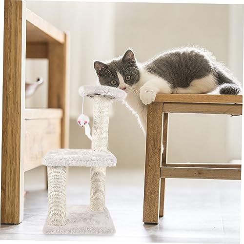 JOINPAYA Kratzbaum für Katzen Stabiles Kratzbrett mit Dekorativem Design Komfortables Kratzmöbel für Indoor Multifunktionales Aktivitätszentrum für Katzenpflege und Spielspaß von JOINPAYA