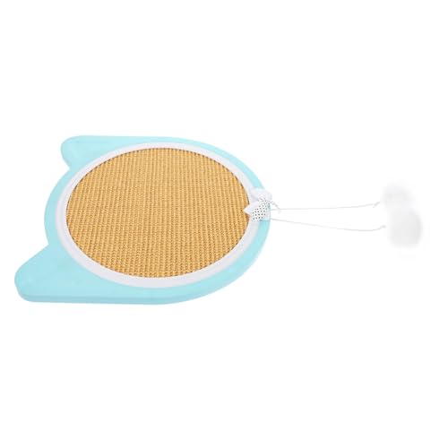 JOINPAYA Kratzbrett für Katzen aus Natürlichem Sisal mit Saugnapf Austauschbar Langlebig und Robust Spielerisches Kratzspielzeug für Katzen und Kätzchen Hilft Möbel zu Schützen und von JOINPAYA