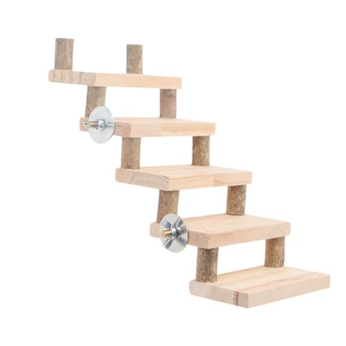 JOINPAYA Kreatives Kletterspielzeug für Hamster und Vögel Stufige Leiter für Papageien Interaktives Spielbrett aus Sicherem Material für und Spaß JOINPAYA Kreatives Kletterspielzeug für Hamster und Vögel Stufige Leiter für Papageien Interaktives Spielbrett aus Sicherem Material für und Spaß von JOINPAYA