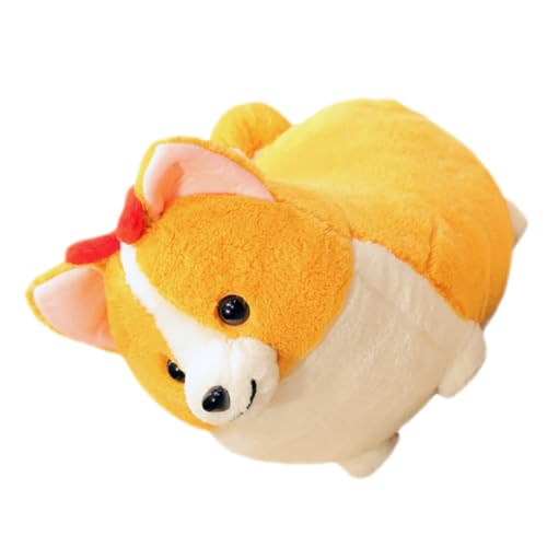 JOINPAYA Kuschelige Corgi Spielzeugpuppe Für Hundespielzeug Mit Runden Augen Und Lächelndem Gesicht Schlafspielzeug Und Süßes Plüschtier von JOINPAYA