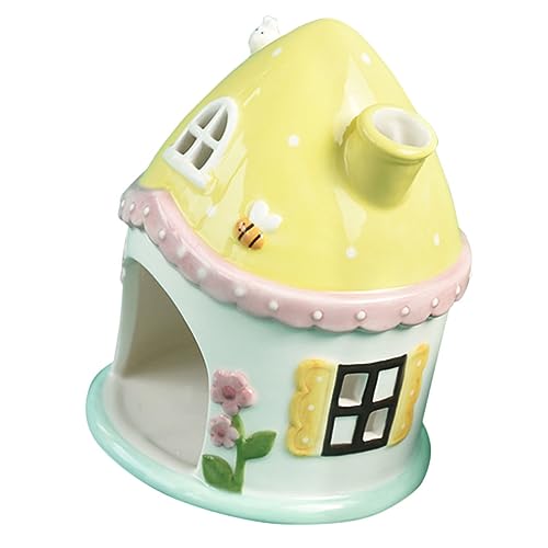 JOINPAYA Kuscheliges Hamsterhaus aus Keramik Dekoratives Schlafnest für Meerschweinchen und Kleine Haustiere für Spiel und Pflegeleicht und Langlebig von JOINPAYA
