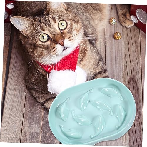 JOINPAYA Langsamer Futternapf für Katzen rutschfest mit Muster zur Futterverzögerung aus Bruchsicherem Material Verhindert Verschütten und Verschlucken Haustier Zubehör für Gesundes Fressen JOINPAYA Langsamer Futternapf für Katzen rutschfest mit Muster zur Futterverzögerung aus Bruchsicherem Material Verhindert Verschütten und Verschlucken Haustier Zubehör für Gesundes Fressen von JOINPAYA