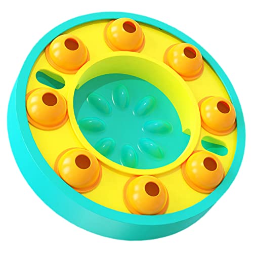JOINPAYA Langsames Hundefutter Anregend Spender Puzzlespielzeug Behandeln Puzzle-Feeder Rostfrei Suchen Klein Züchten Hundenapf Langsamer Zubringer Heimtierbedarf Feederspielzeug Plastik von JOINPAYA