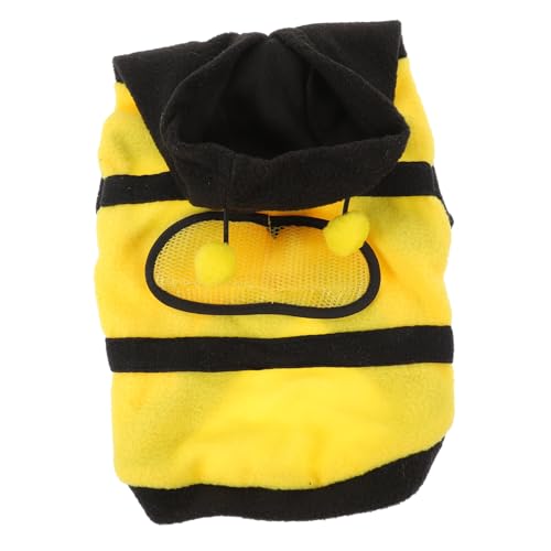 JOINPAYA Little Bee Transformed Outfit Ups Pflege Hund Chat Haustier Kleidung Kekse Welpe Nach Der Erste Outfits Kostüme Bumble Lustiges Sabbern Haustierkostüm von JOINPAYA