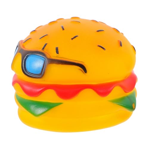 JOINPAYA Lustige Hundespielzeuge Kleines Hundespielzeug Hunde Quietschender Ball Interaktives Haustierspielzeug Zur Bereicherung Von Hunden Beißspielzeug Für Welpen Yellow Vinyl von JOINPAYA